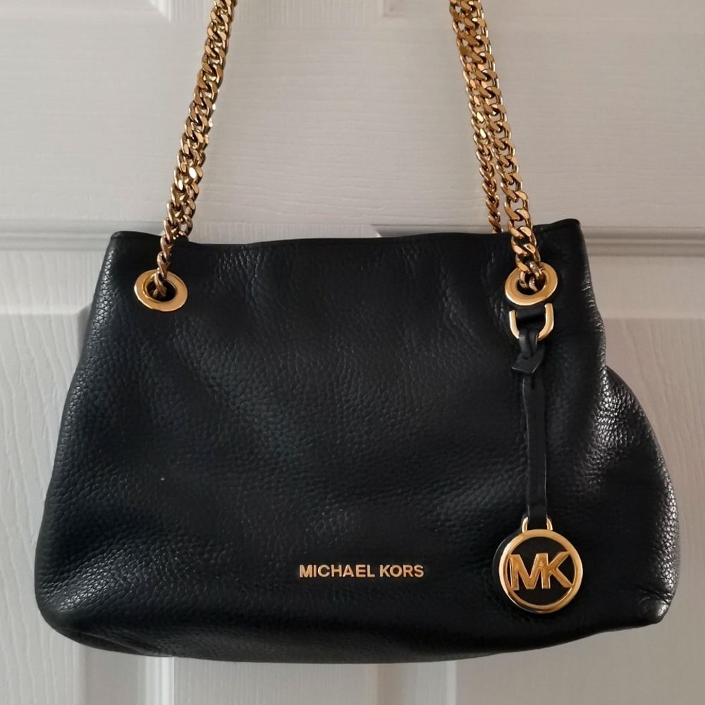 Michael Kors Jet Set Small Chain Messenger Shoulder Bag purse crossbody